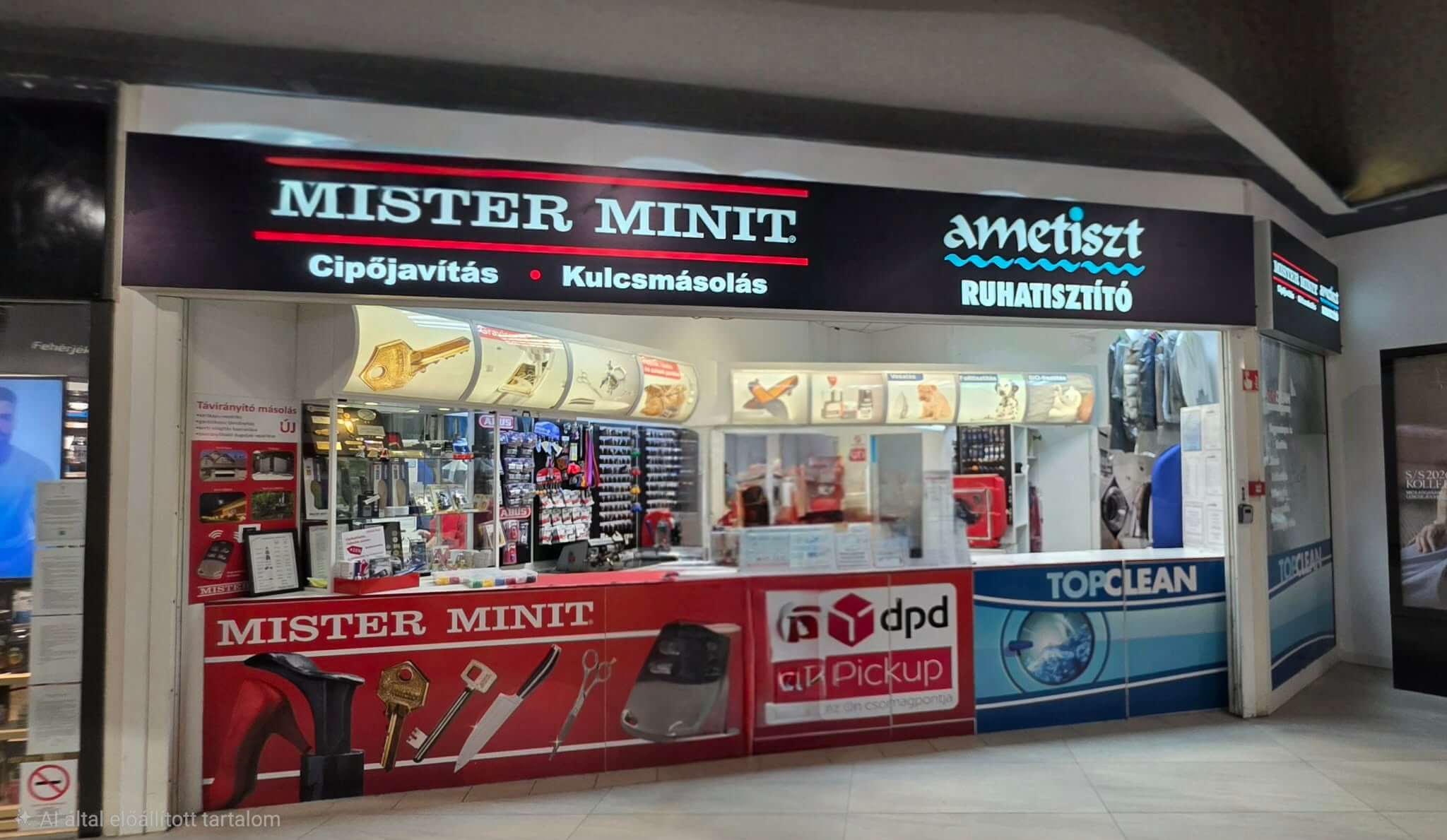 Ametiszt Top Clean Ruhatisztito Mister Minit Lurdy Haz