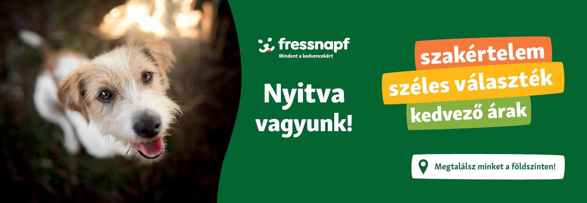 Megnyílt a Fressnapf