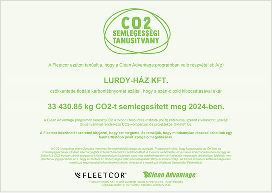 Clean Advantage® Tanúsítvány – 2024