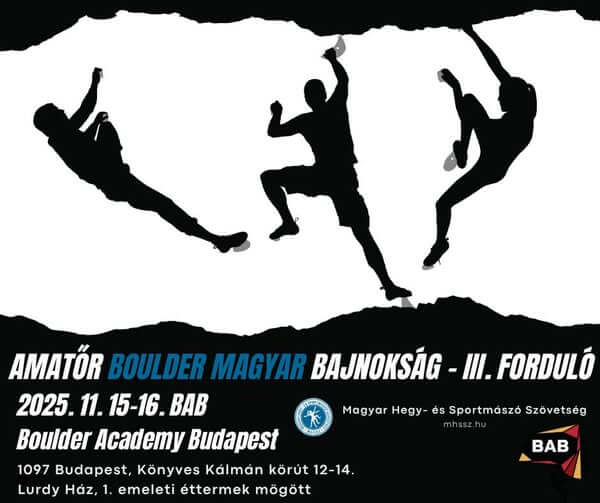 Amatőr Boulder Magyar Bajnoksag BAB Lurdy