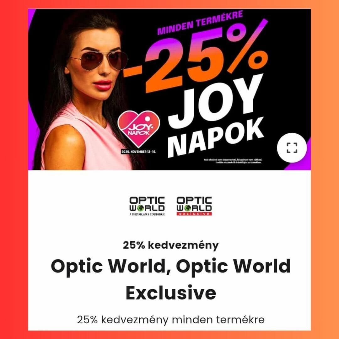 JOY Napok Optic World Exclusive