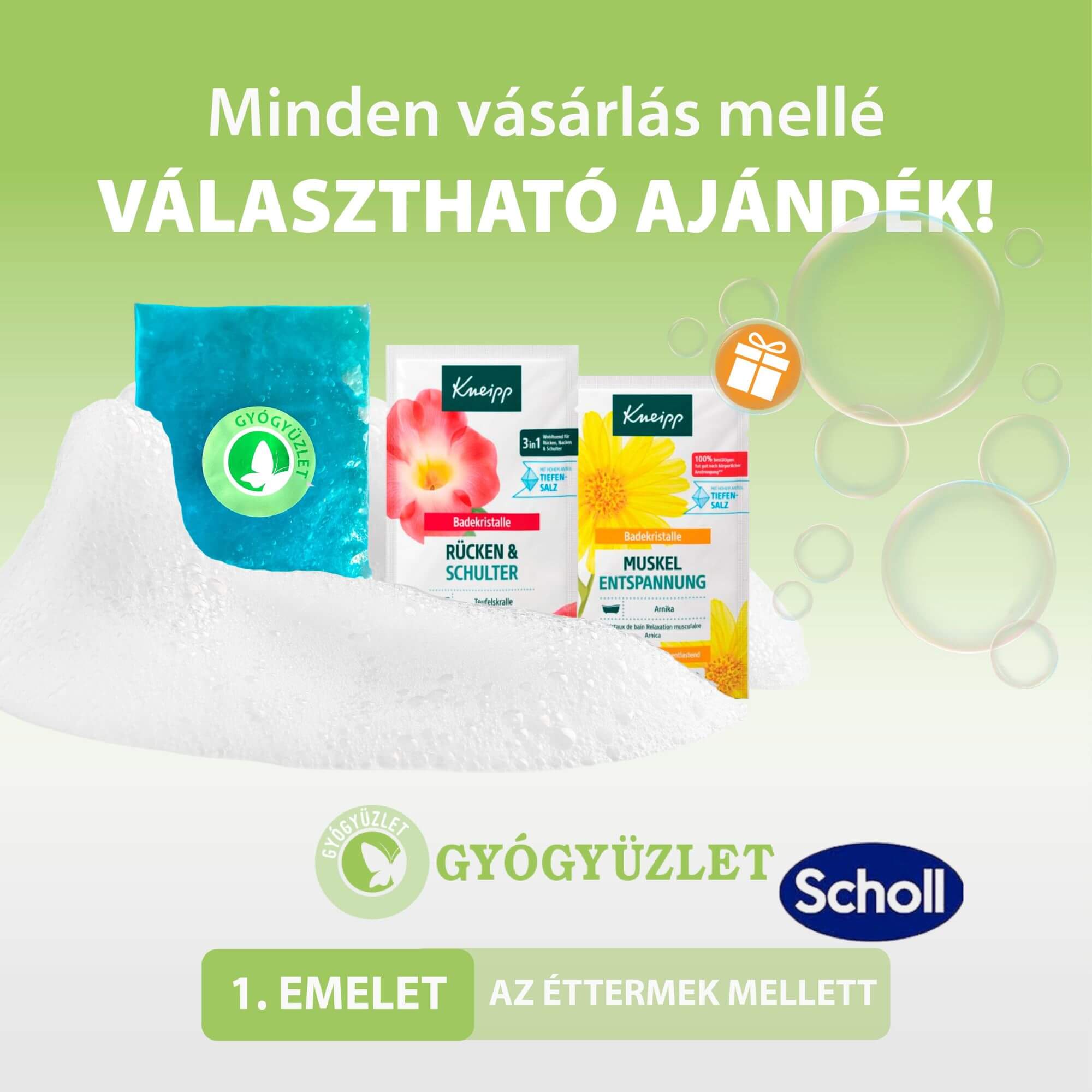 Gyógyüzlet új Nyitasi Ajanlat