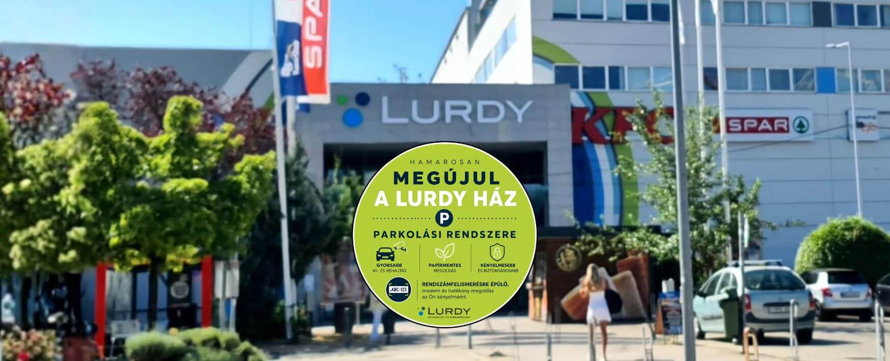Megújul a Lurdy Ház parkolási rendszere hamarosan