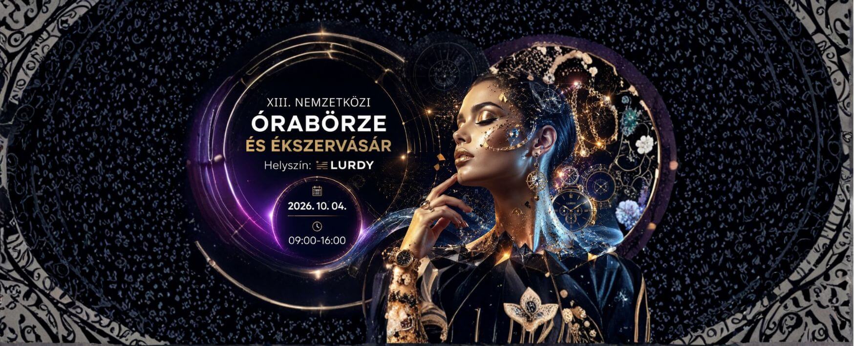 Nemzetközi órabörze 2026 október 4 Lurdy Ház